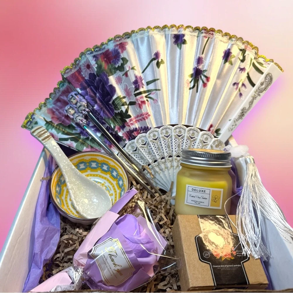 Special Gift for Her Hand Pick-Gift Set Box- Asian Inspired Gift Box